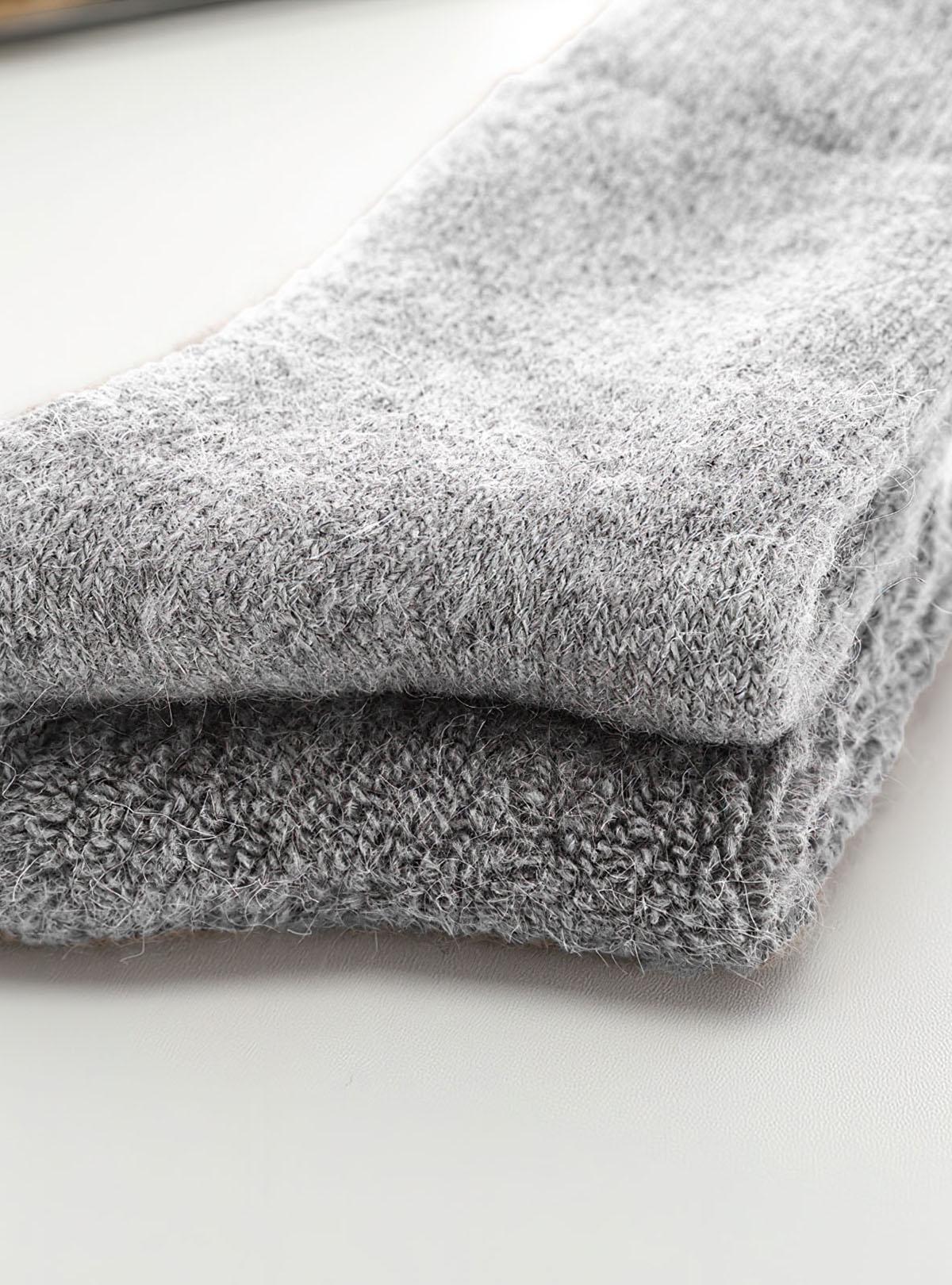 Термоноски мужские из шерсти OnePro Мериноса 8441 р. 38-44 Серый (61622) - фото 9