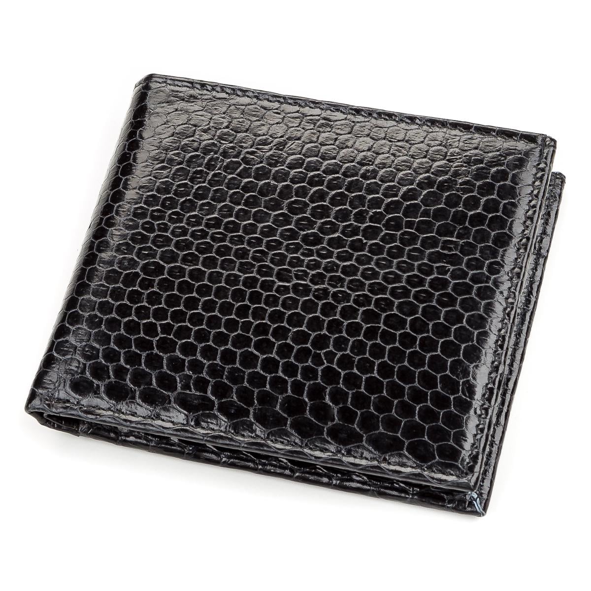 Кошелек Sea snake leather 18141 кожа Черный (22264)