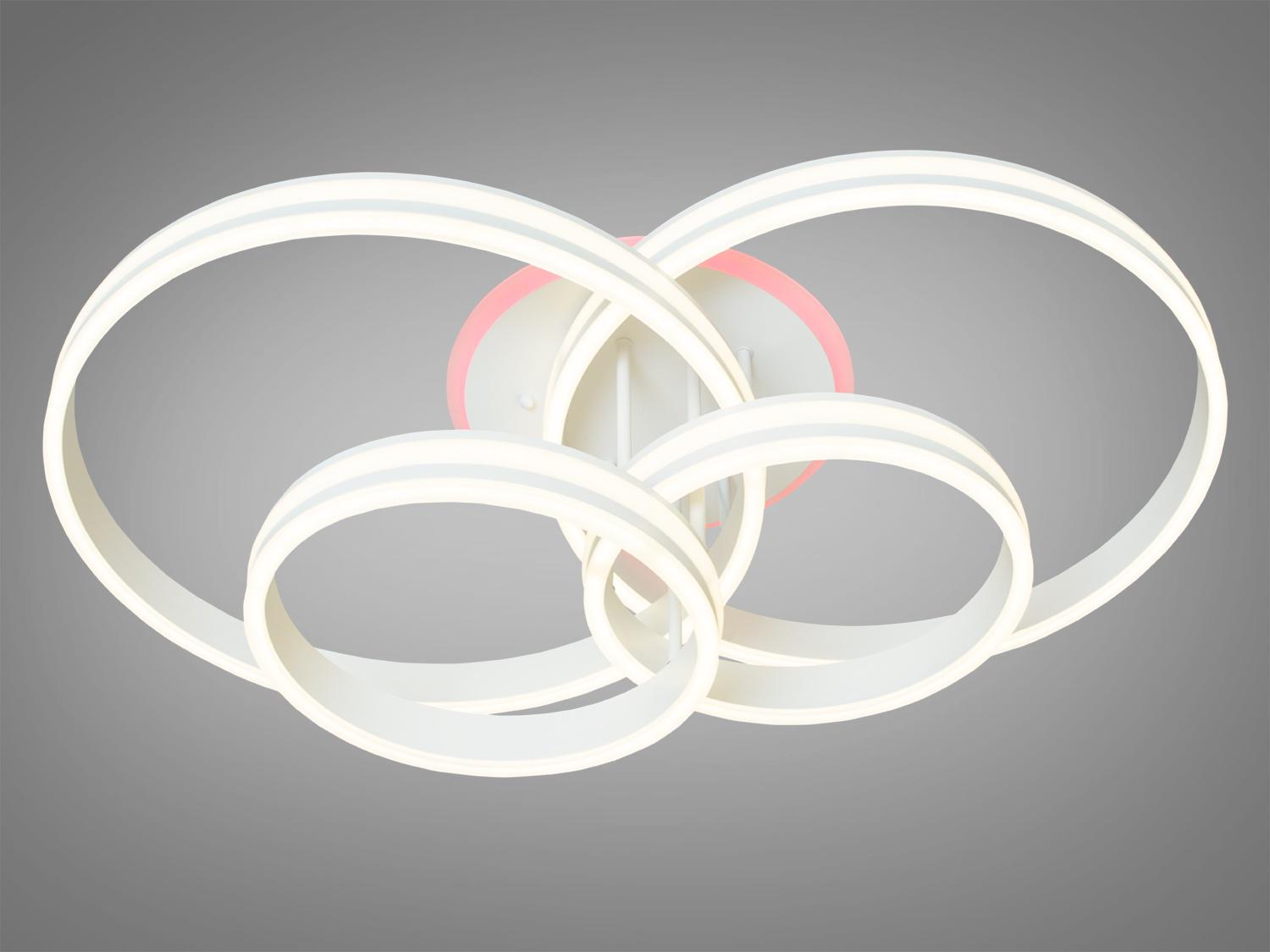 Стельова світлодіодна люстра з димером 260 W (55042) - фото 2 Стельова світлодіодна люстра з димером 260 W (55042) - фото 2