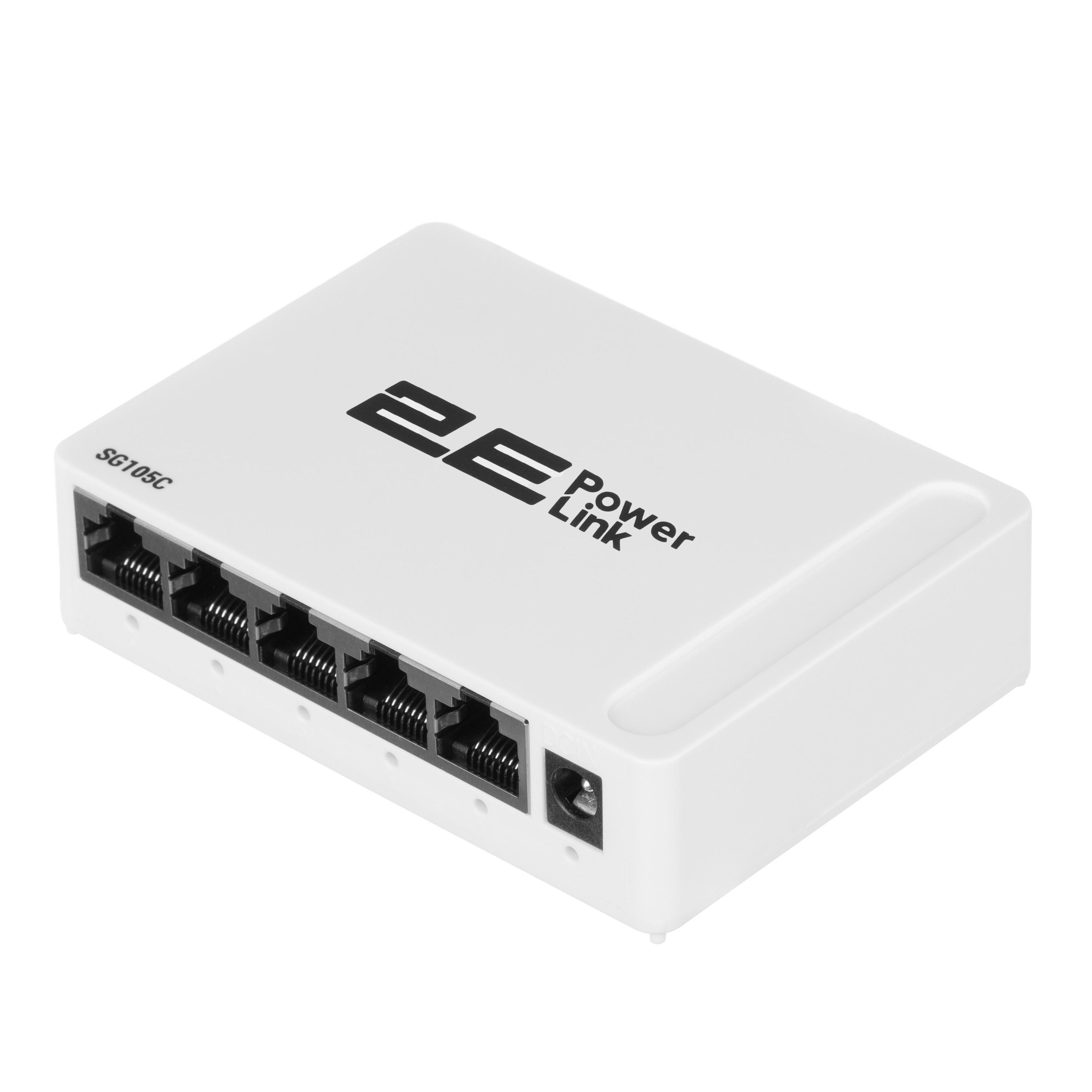 Комутатор 2E PowerLink 2E-SG105C