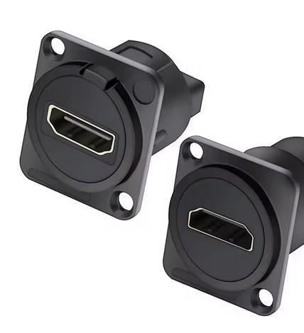 Адаптер I-Taki B1009 HDMI D-посадка Чорний Black (000048581) - фото 3