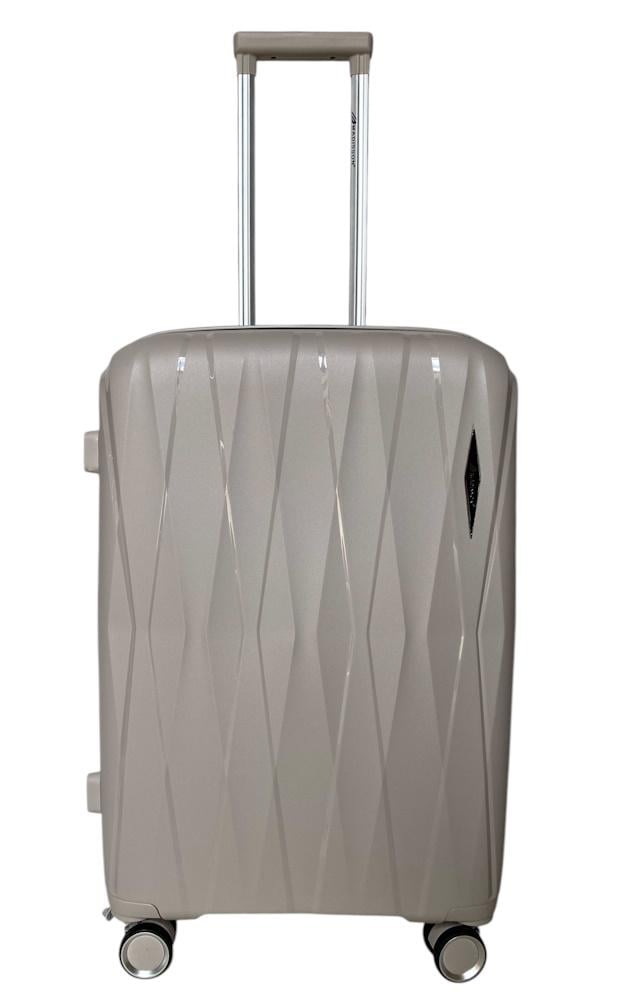 Чемодан средний Madisson Snowball 51103 полипропилен M Шампань - фото 1 Чемодан средний Madisson Snowball 51103 полипропилен M Шампань - фото 1