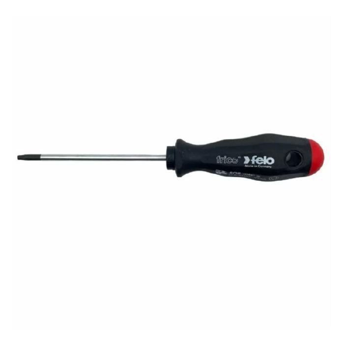 Отвертка слесарная TORX 20 Felo Frico CrMoV сталь хромированная 2-х компонентная ручка 50820340 100х99 мм (14805)