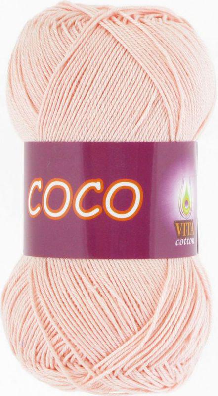 Пряжа Vita Cotton Coco 4317 персик (3393) Пряжа Vita Cotton Coco 4317 персик (3393)