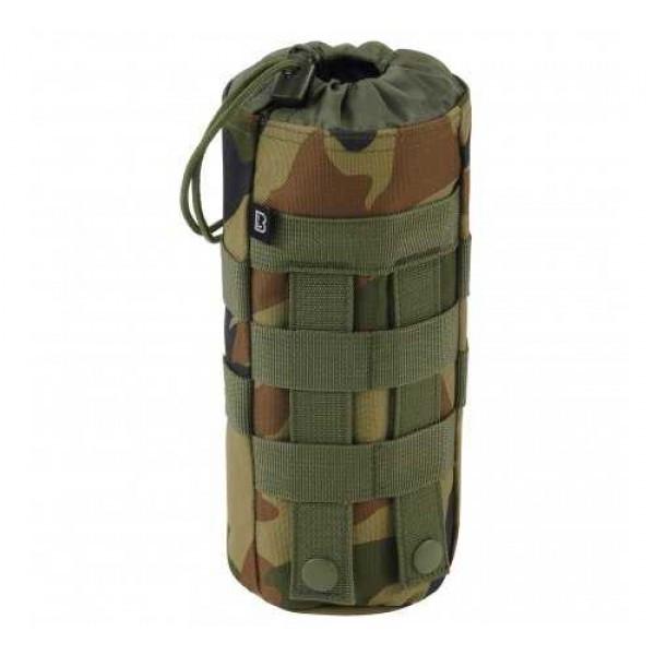 Сумка для пляшки Brandit Bottle Holder Woodland 0,5-1 л 210х90х90 мм (8040-10) - фото 2