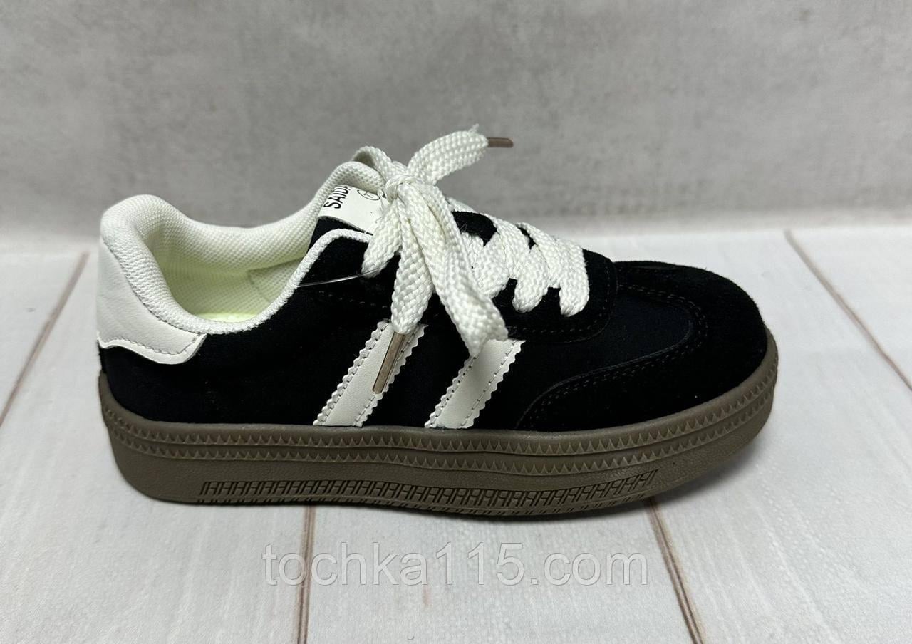 Тканинні дитячі кед Jong Golf у сітку р. 31 19.3 см Чорний