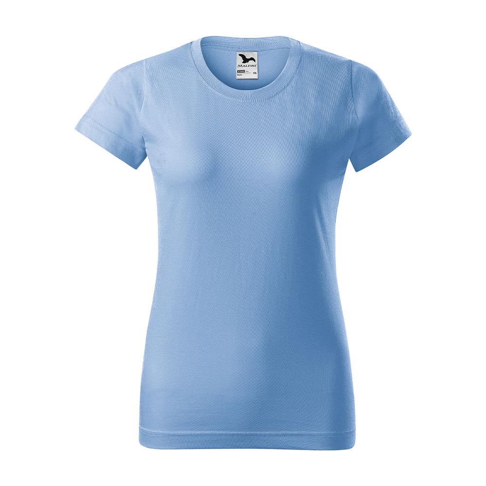 Футболка женская Malfini Basic XS Небесно-голубой - фото 4