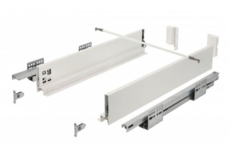 Выдвижная шухляда Axis Pro Push to Open под духовой шкаф L 500 мм H 69 мм Белый (PB-AXISPRO-P2O-KPL69-500-10)