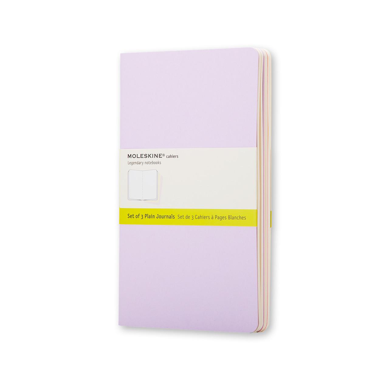 Блокнот Moleskine Cahier пастельный средний 80 страниц чистые листы 13х21 см