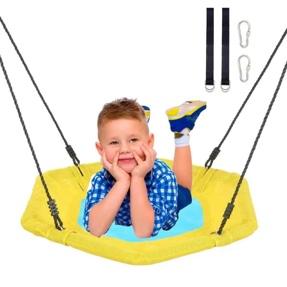 Качалка-гнездо WCG Hexy шестигранная 90х90 см (W-06_trenNM) - фото 4