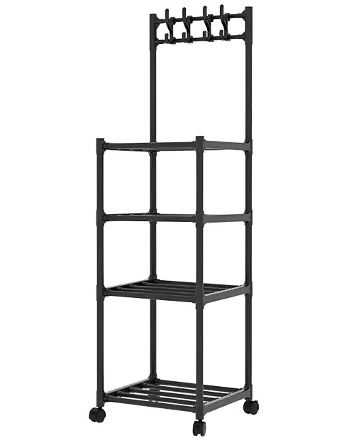 Полка B8107 на 4 яруса напольная 42x34x130 см (27415565)