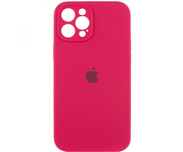 Чохол накладка Silicone Case Full Camera with Frame для Apple iPhone 13 Pro Max 14.Red