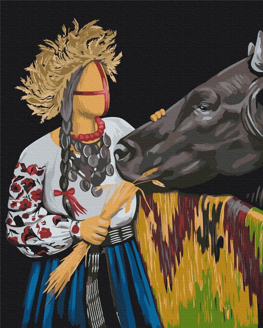 Картина по номерам Brushme Хозяюшка 40x50 см (BS53467)