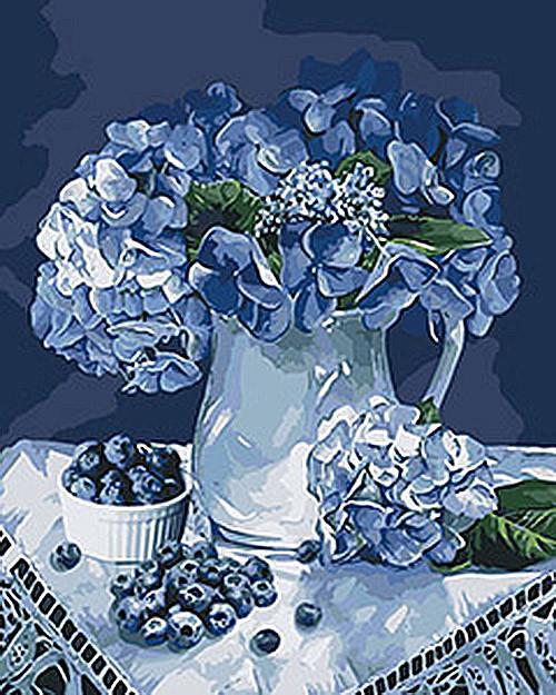 Картина по номерам Идейка Утро у бабушки 40х50 см (KHO3036)