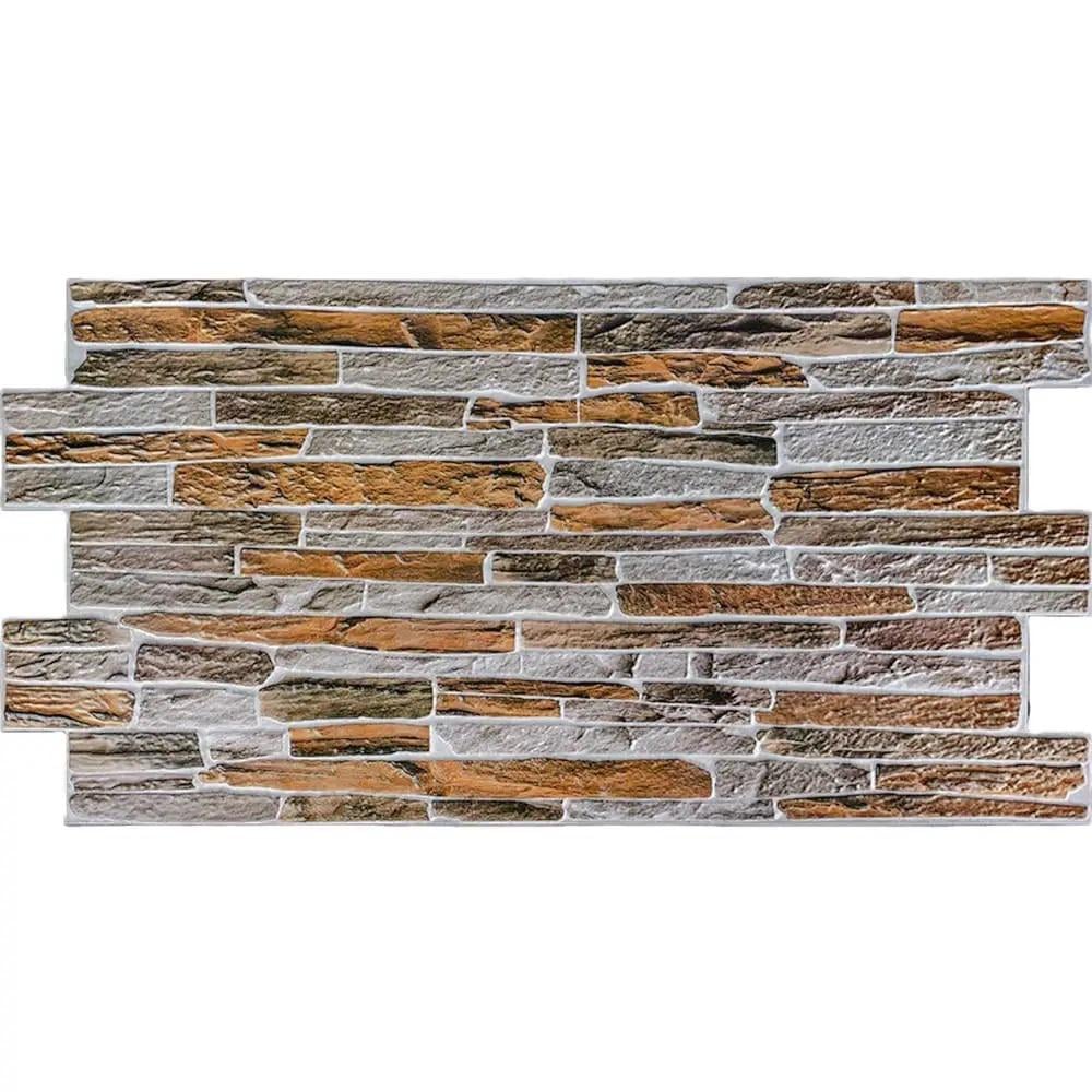 Панель ПВХ вологостійка декоративна для стін Гірський кварцит 960х480х4 мм (SW-00001556)