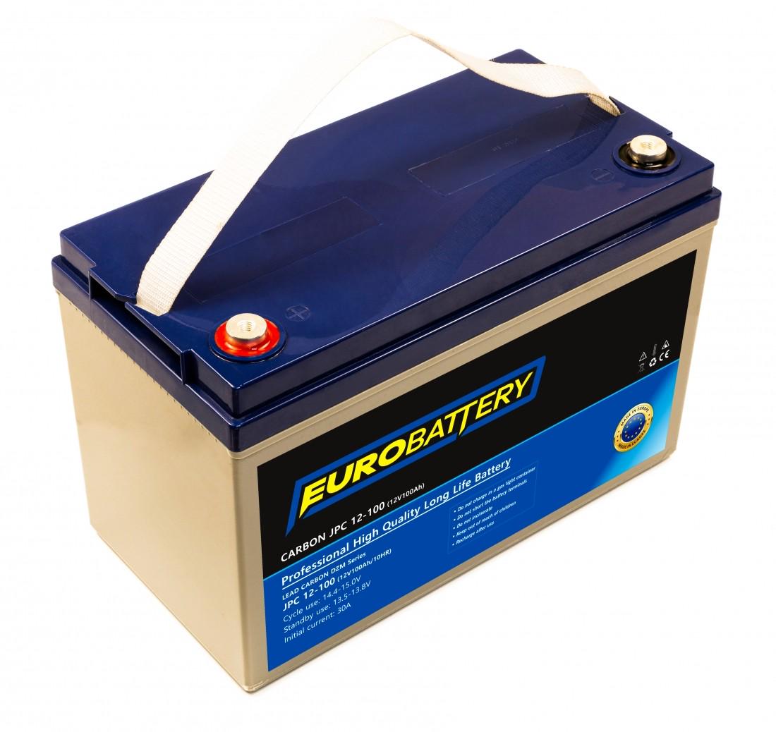 Аккумулятор для ИБП EuroBattery JPC12-100 DZM карбоновый 12V 100 Ач (680) Аккумулятор для ИБП EuroBattery JPC12-100 DZM карбоновый 12V 100 Ач (680)