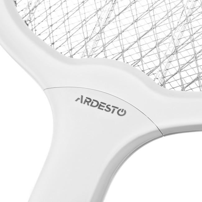 Электрическая мухобойка на аккумуляторе ARDESTO 3000 В micro-B/USB-A White (iz15501) - фото 5