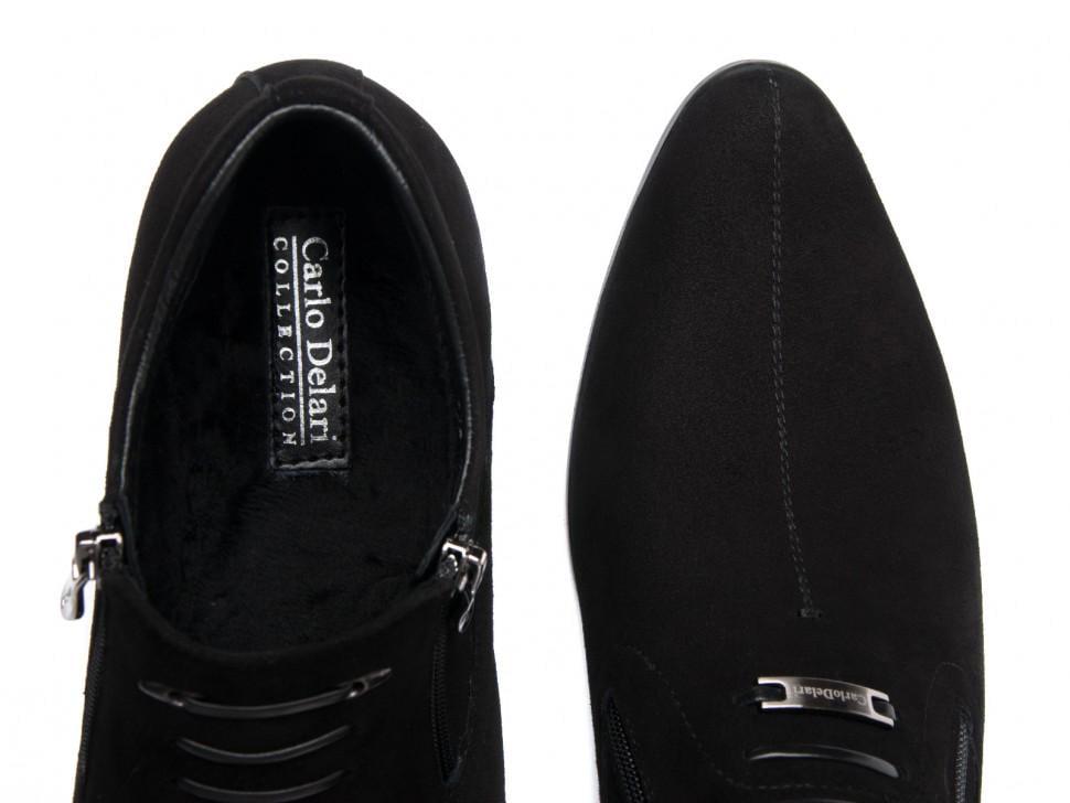 Черевики Carlo Delari 7144112 р. 45 Чорний (6057) - фото 4 Черевики Carlo Delari 7144112 р. 45 Чорний (6057) - фото 4