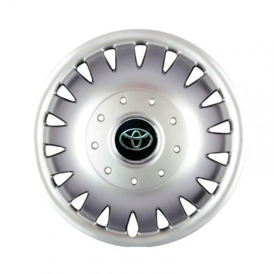 Автомобильные колпаки SKS 320 R15 с логотипом Toyota 4 шт. Серебристый Автомобильные колпаки SKS 320 R15 с логотипом Toyota 4 шт. Серебристый