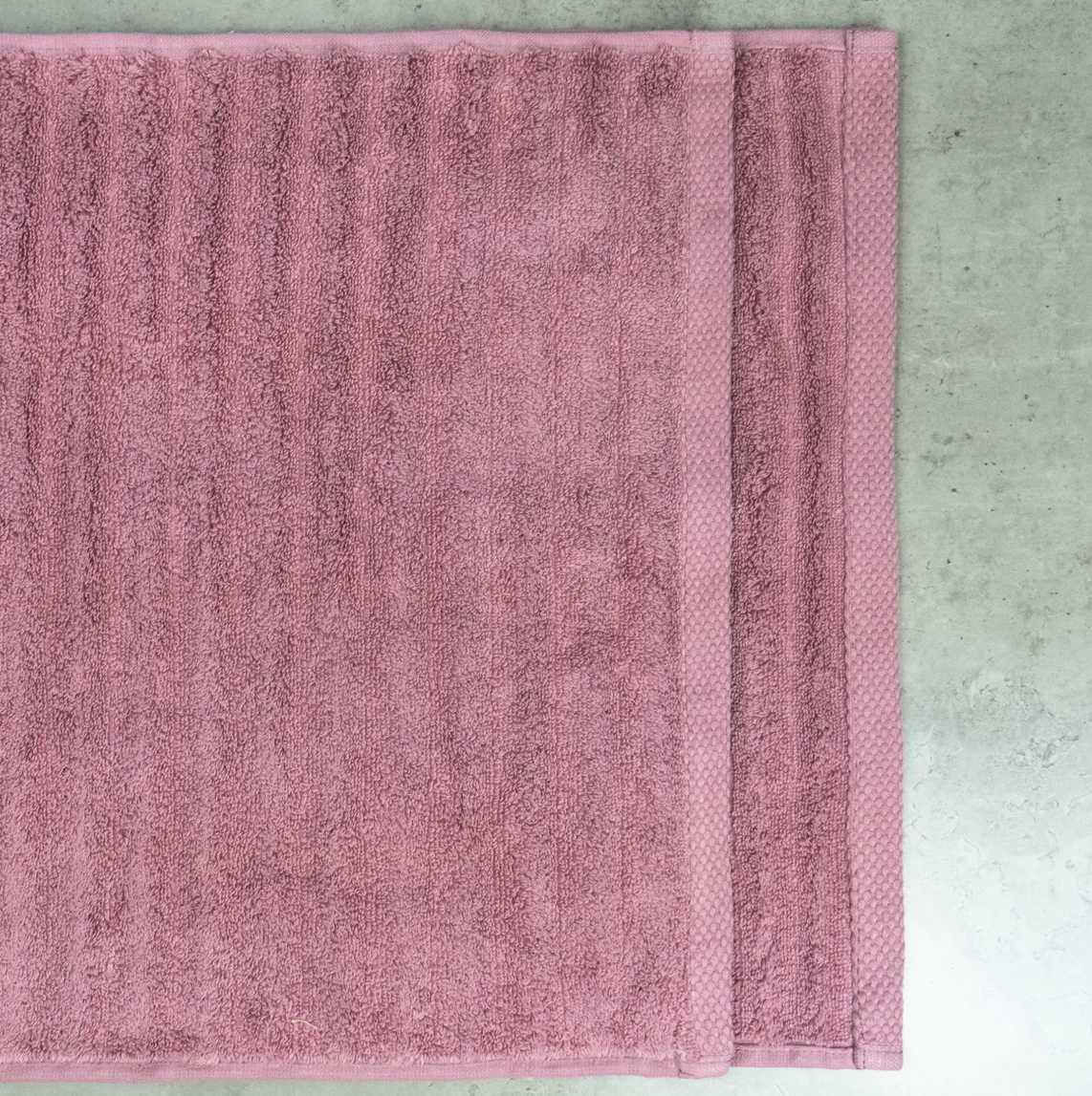 Полотенце банное GM Textile Зеро Твист 70x140 см Пудровый (550-150-zt-pudra) - фото 3