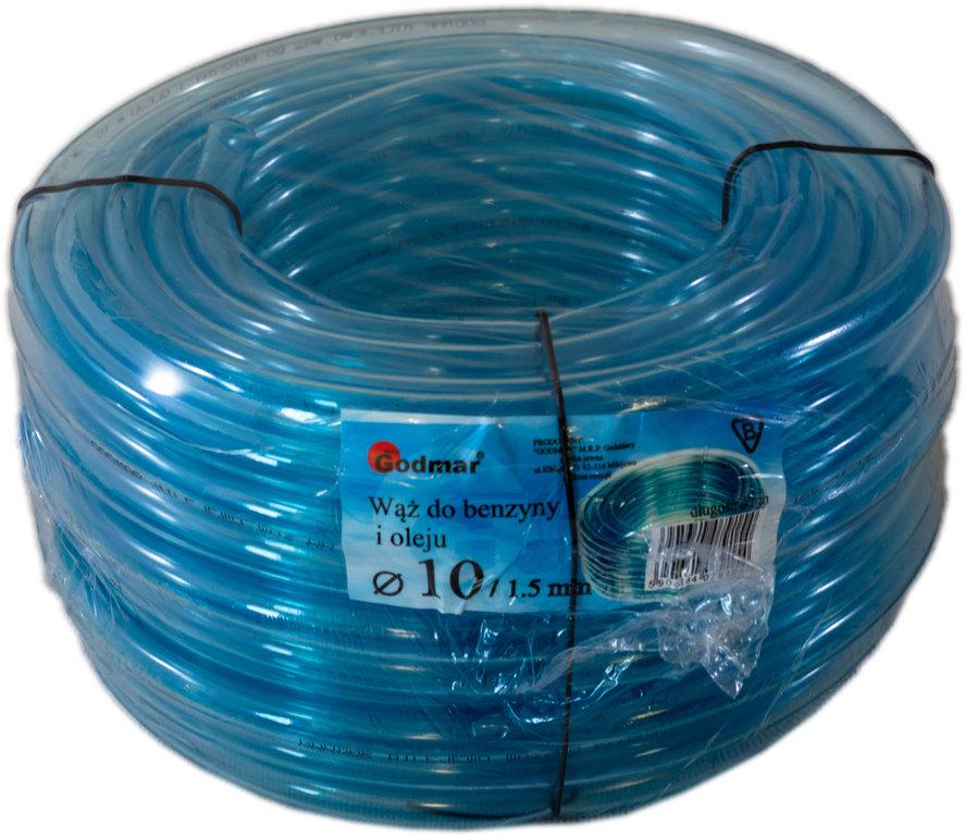Шланг бензиновый Godmar 10 мм 1,5 мм м.п. бухта 25 м Прозрачный (000034015) - фото 2 Шланг бензиновый Godmar 10 мм 1,5 мм м.п. бухта 25 м Прозрачный (000034015) - фото 2