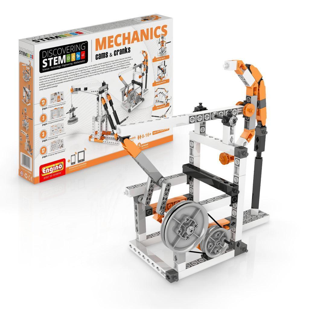 Конструктор Engino Stem Механіка Валі та кривошипи (STEM04)