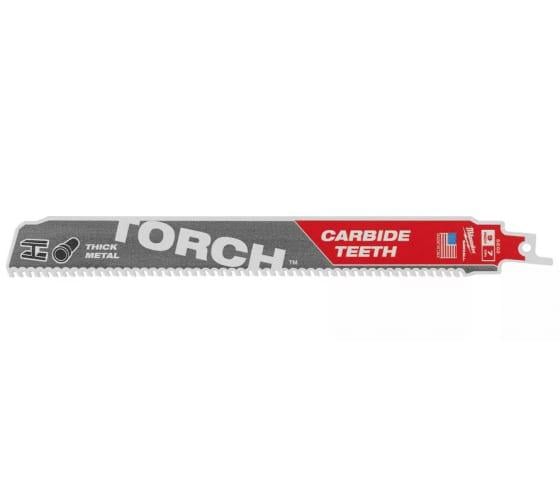 Полотно для сабельной пилы по металлу Milwaukee Heavy duty Torch CARBIDE 5 шт. (48005502)