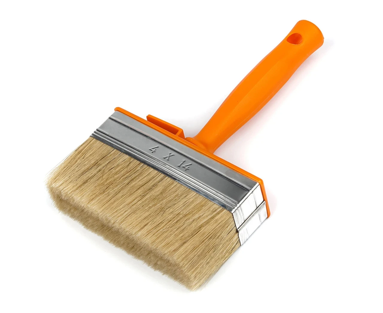 Пензель мастильний 40х140 мм пластикова ручка змішаний ворс (2428620698) - фото 1 Пензель мастильний 40х140 мм пластикова ручка змішаний ворс (2428620698) - фото 1