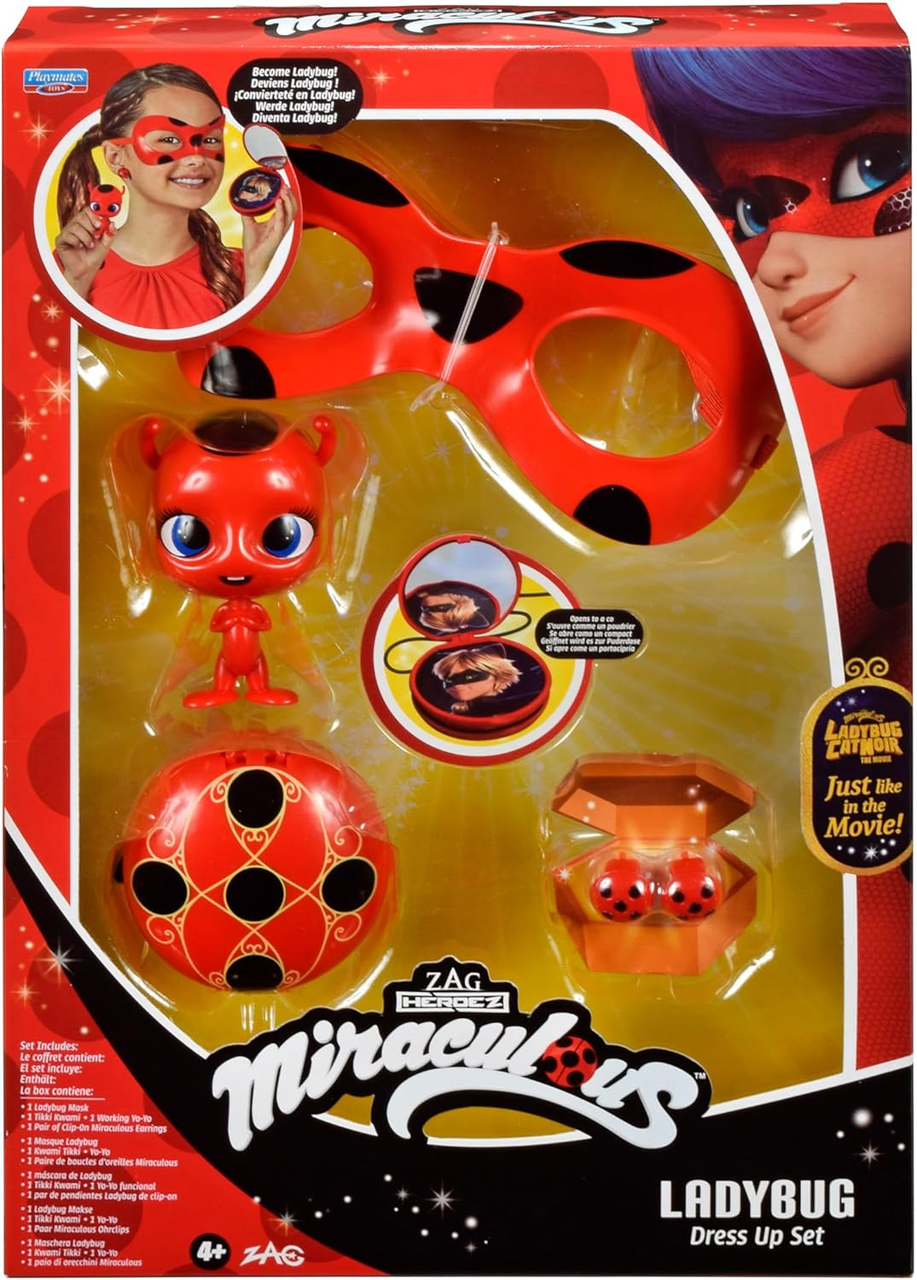 Ігровий набір Miraculous Tales Of Ladybug And Cat Noir Ladybug Role Play Set Fancy Dress Set With Mask (2700733901)