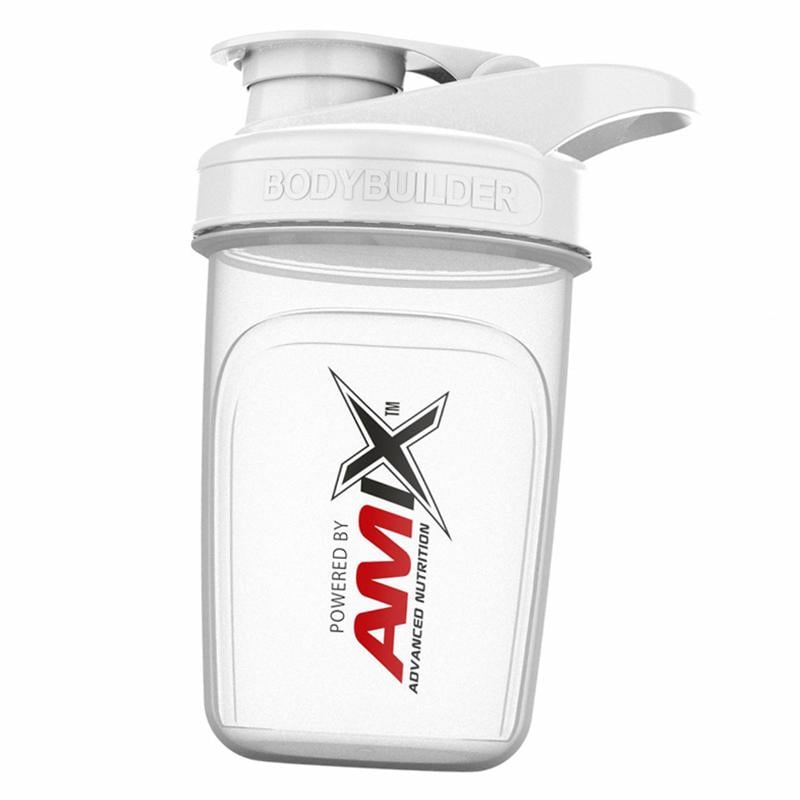 Шейкер спортивный Amix Nutrition Bodybuilder Shaker 300 мл Белый (09135004)