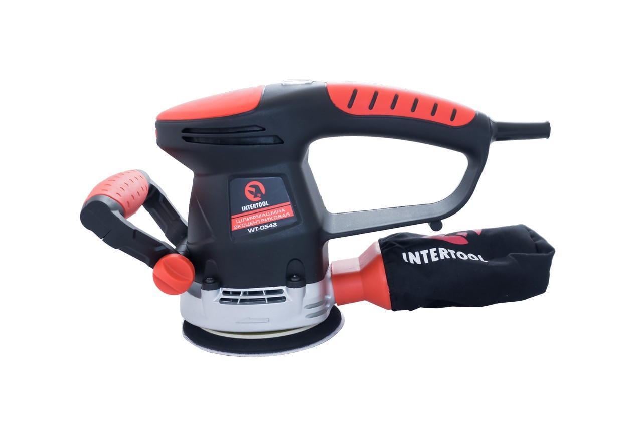 Шлифмашина эксцентриковая Intertool SemiPro 480 Вт (WT-0542)
