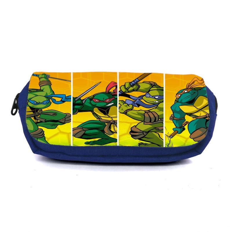 Пенал школьный Ракушки Ниндзя Ninja Turtles TMNT-0016 Синий (1529788982)