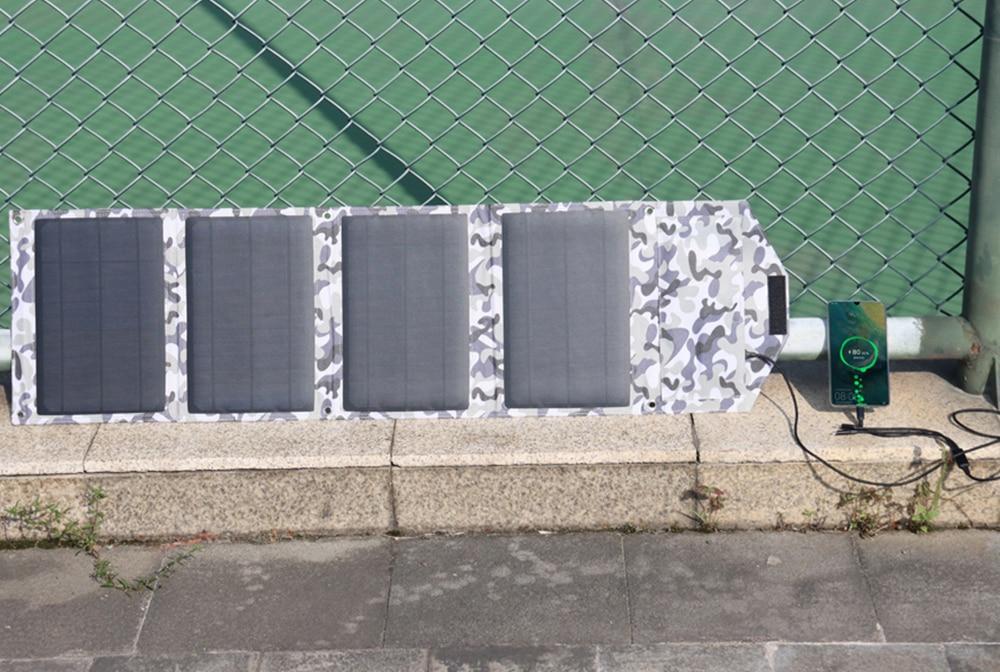 Солнечная батарея складная портативная 30 Вт - фото 7 Солнечная батарея складная портативная 30 Вт - фото 7