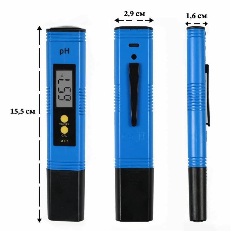 Комплект вимірювальних приладів 4в1 РН-метр/солемір/кондуктометр TDS/EC-метр E-2 (3309752) - фото 7 Комплект вимірювальних приладів 4в1 РН-метр/солемір/кондуктометр TDS/EC-метр E-2 (3309752) - фото 7