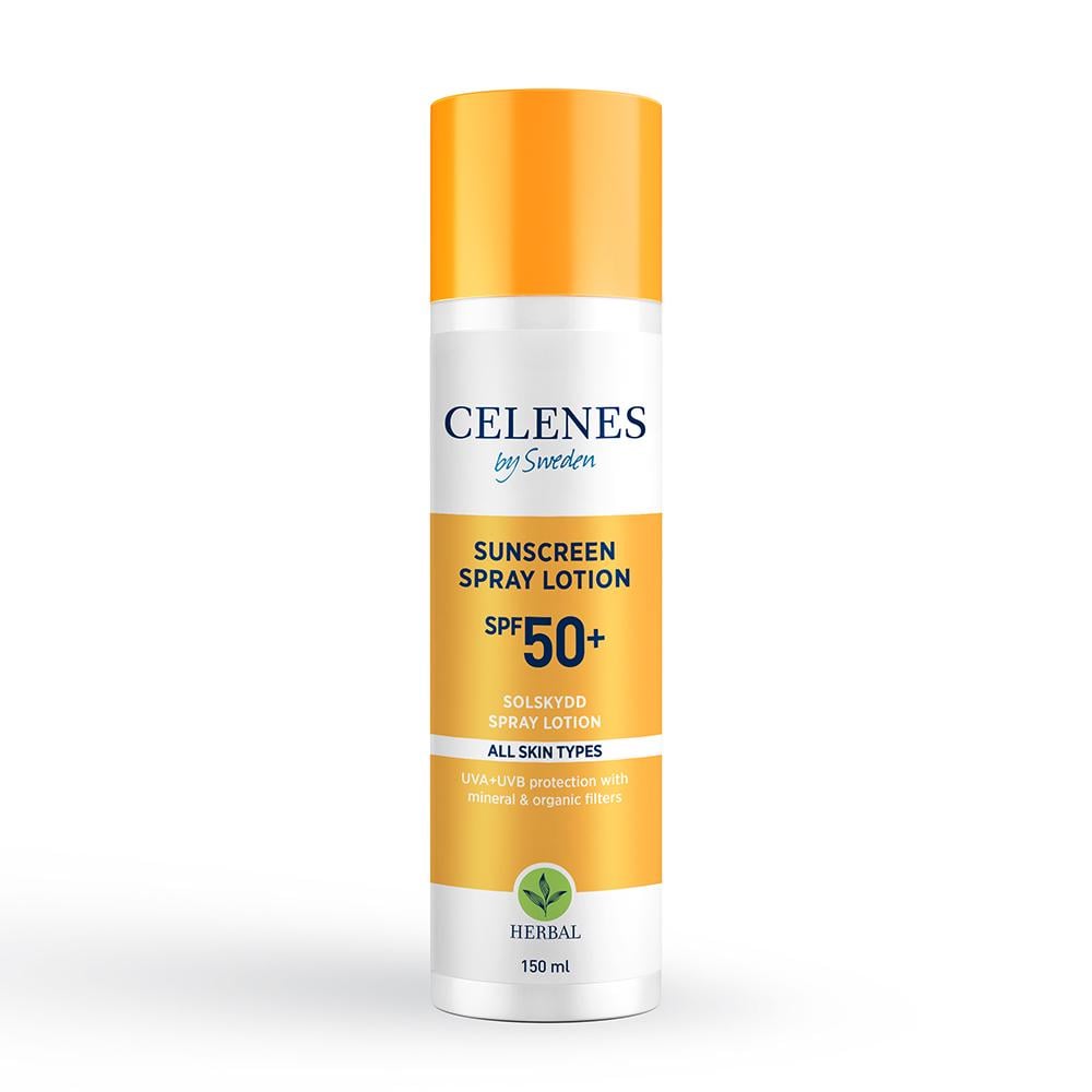 Сонцезахисний спрей-лосьйон CELENES SPF50+ 150 мл (5160085)