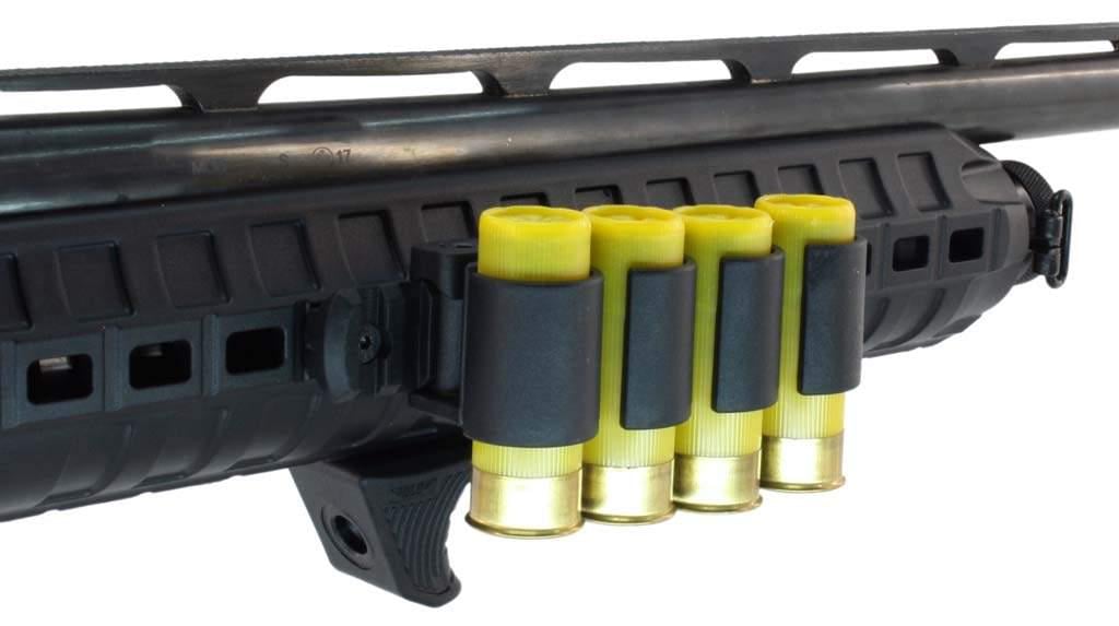 Патронташ DLG Tactical DLG-168 на планку Picatinny полимер на 4 патрона 12 кал. (zbZ3.5.23.066) - фото 5