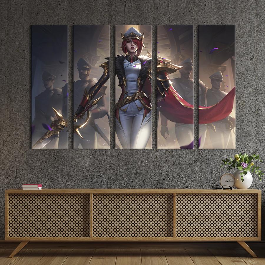 Картина на холсте Фиора, Лига легенд 87x50 см (1476-51)