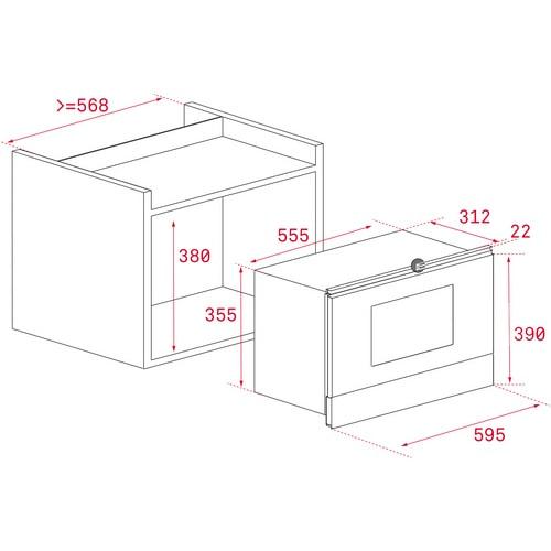 Микроволновая печь встраиваемая Teka-ML 8220 BIS BK (112030001) - фото 2