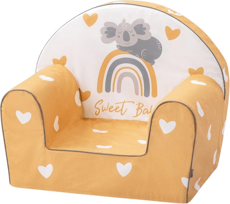 Дитяче крісло FreeON Yellow Hearts