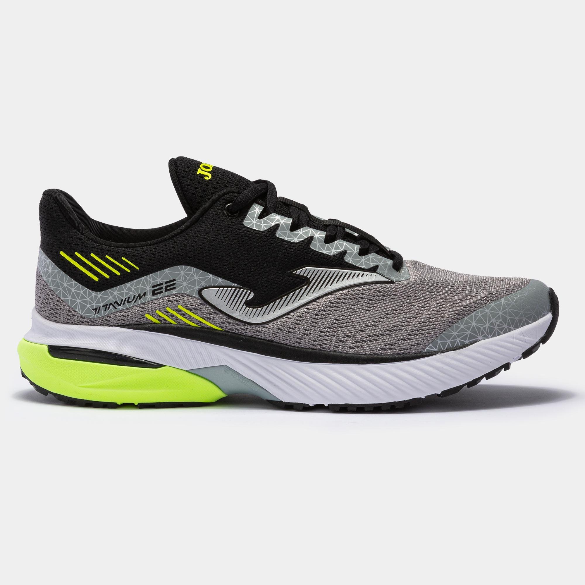 Кросівки Joma RTITAW2212 R.Titanium Men 2212 р. 44 Grey/Lemon Fluor