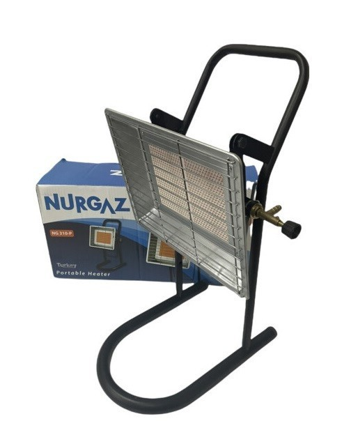 Газовий обігрівач Nurgaz NG-310P інфрачервоний пальник із підставкою 3 кВт 30 м2 Сірий (NG-310P) - фото 4 Газовий обігрівач Nurgaz NG-310P інфрачервоний пальник із підставкою 3 кВт 30 м2 Сірий (NG-310P) - фото 4