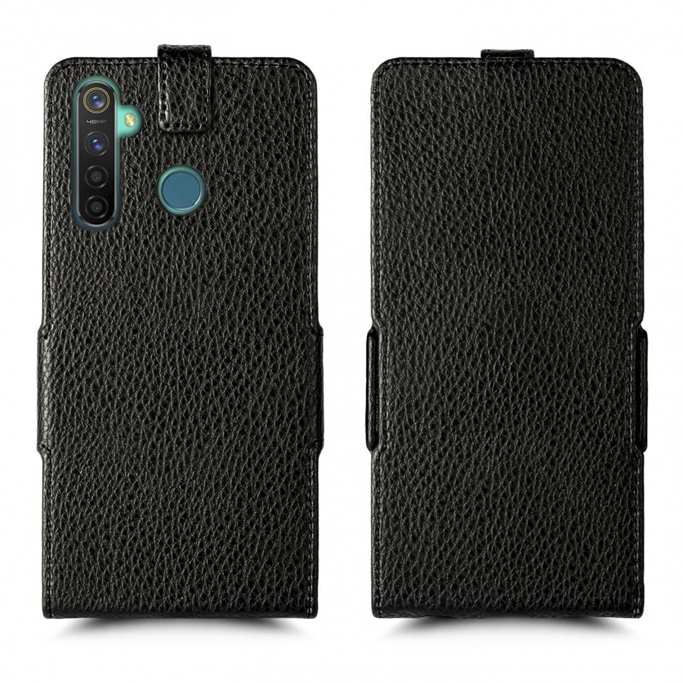 Чехол флип Liberty для Realme 5 Pro Черный (65798)