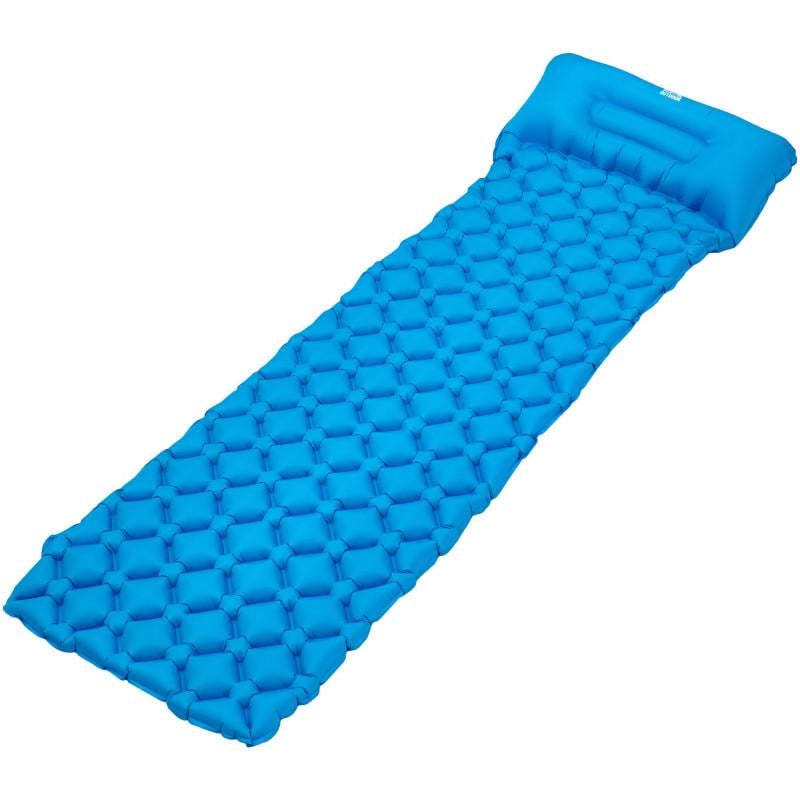 Каремат надувной Skif Outdoor Bachelor Ultralight, 196х56х5 cm, ц:blue