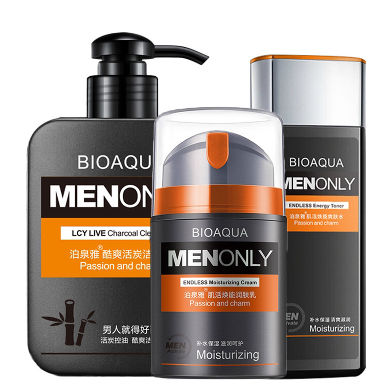 Набір косметики BIOAQUA Men Only Set чоловіча 3 предмета (1120646531)