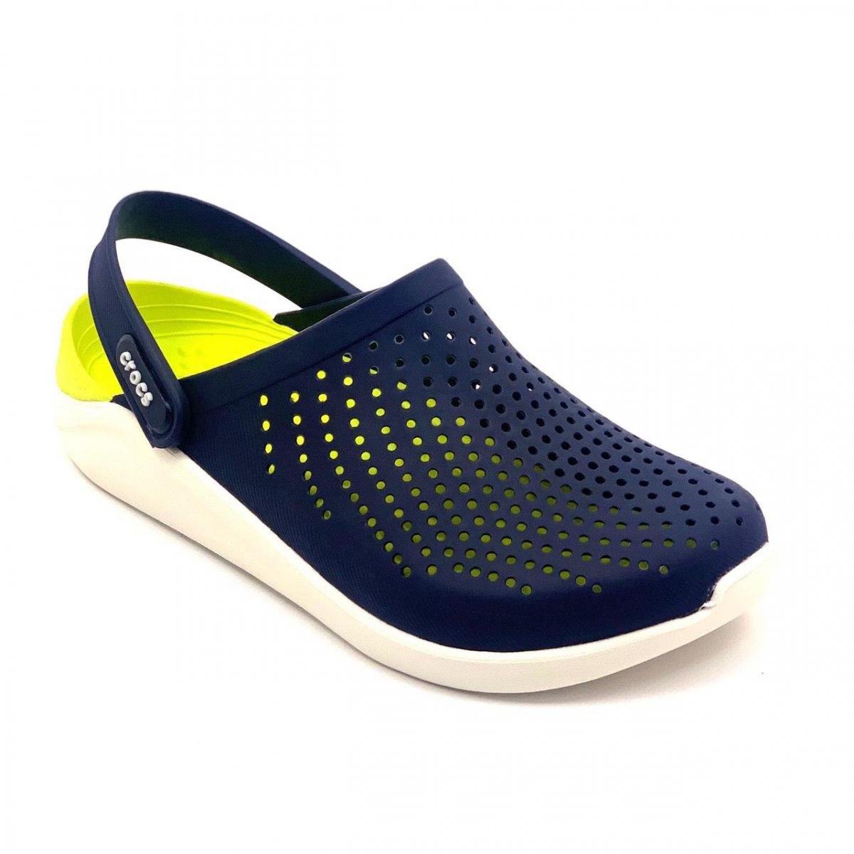 Сабо Crocs LiteRide Clog Mens CS - M11 р. 44 Navy/Citrus - фото 5