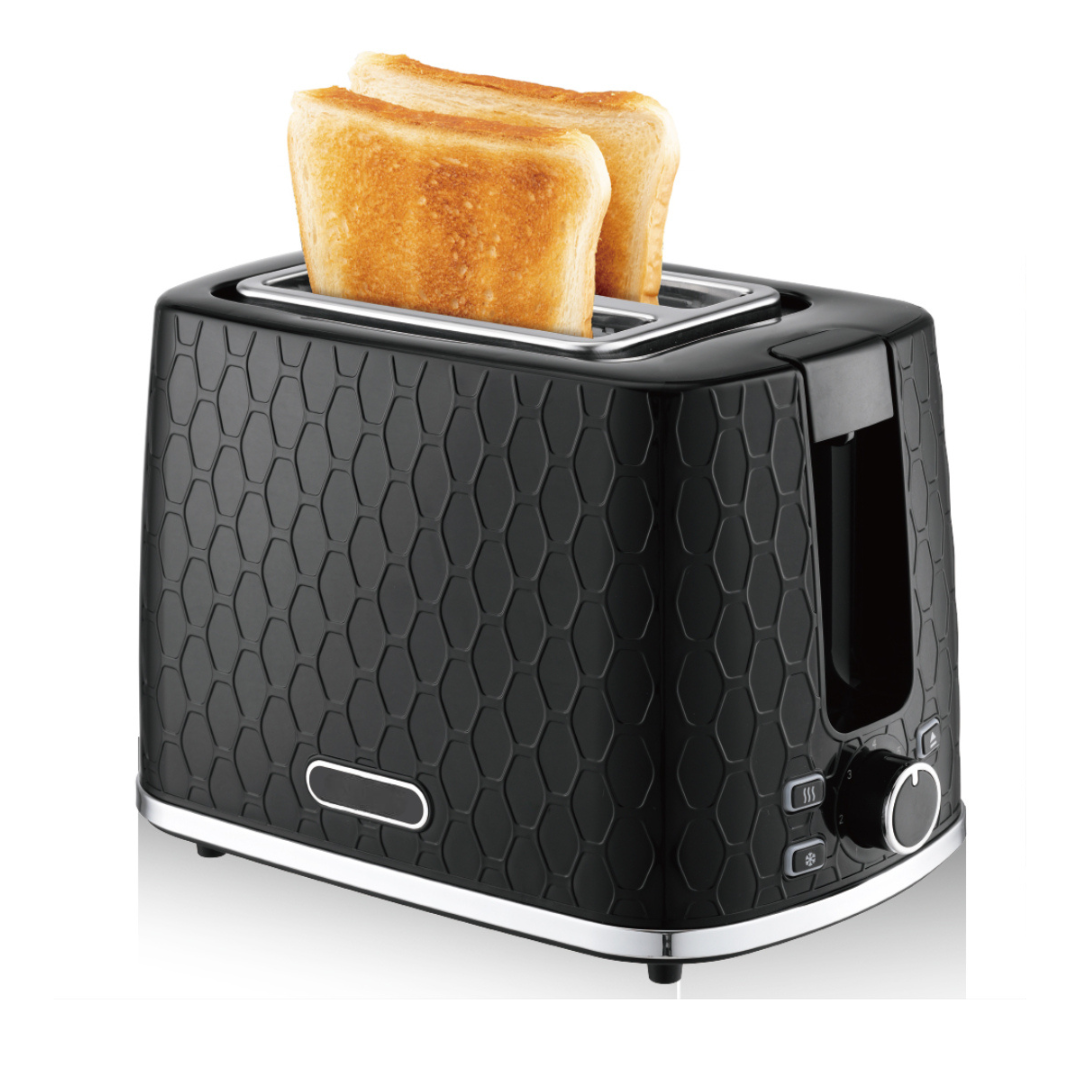 Тостер электрический двойной со съемным поддоном 6 режимов Черный Тостер электрический двойной со съемным поддоном 6 режимов Черный