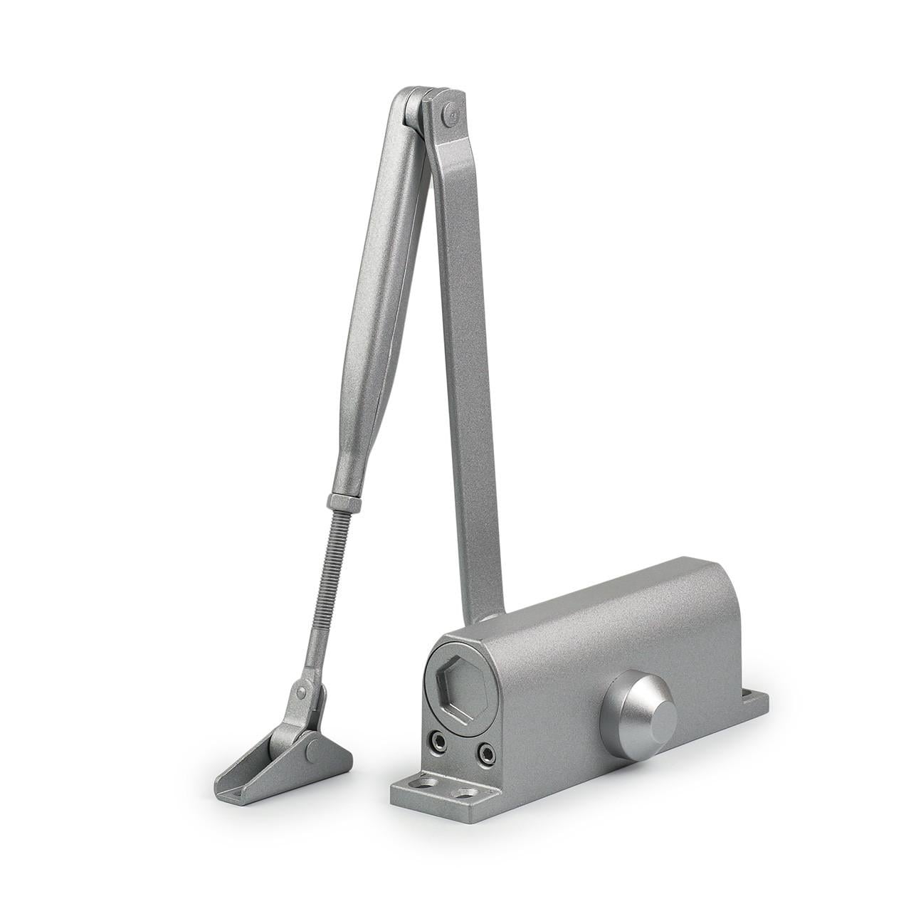 Дверний доводчик Siba SB-1024 EN2/3/4 до 80 кг Сріблястий (SB-1024 Silver)