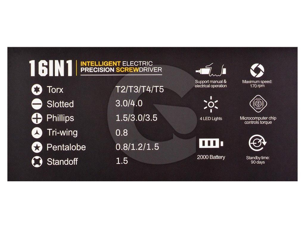 Отвертка электрическая JAKEMY JM-Y06 с набором бит 14 шт. Серый (1359) - фото 5 Отвертка электрическая JAKEMY JM-Y06 с набором бит 14 шт. Серый (1359) - фото 5