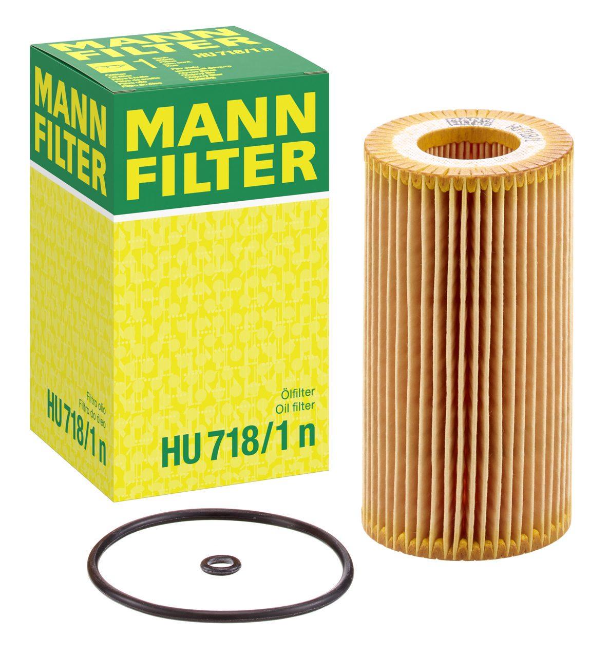 Фильтр смазки Mann-Filter (HU718/1N) Фильтр смазки Mann-Filter (HU718/1N)