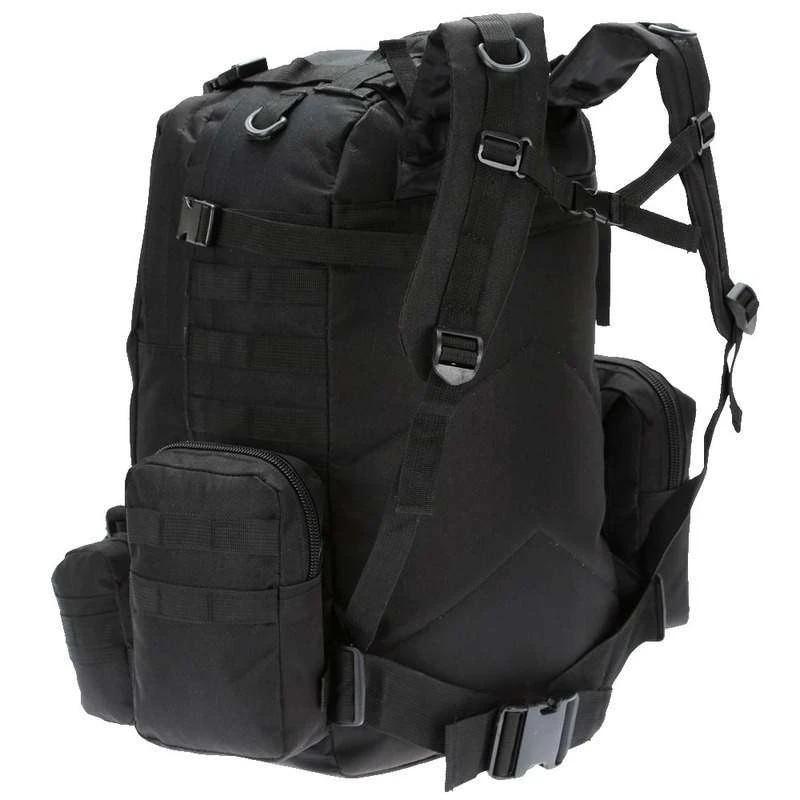 Рюкзак с подсумками 55 л Черный (3434350) - фото 3 Рюкзак с подсумками 55 л Черный (3434350) - фото 3